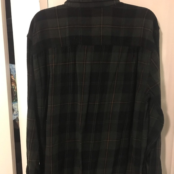 Flannel longsleeve with front button pockets - Picture 3 of 4